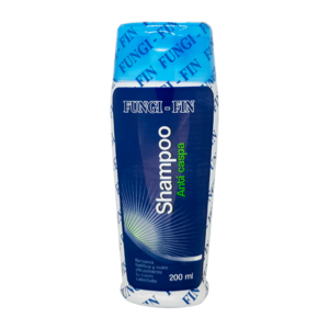 Shampoo antimicótico Fungi-Fin. para caspa o seborreas.